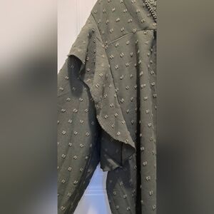 Elegant Olive Green Women's Blouse